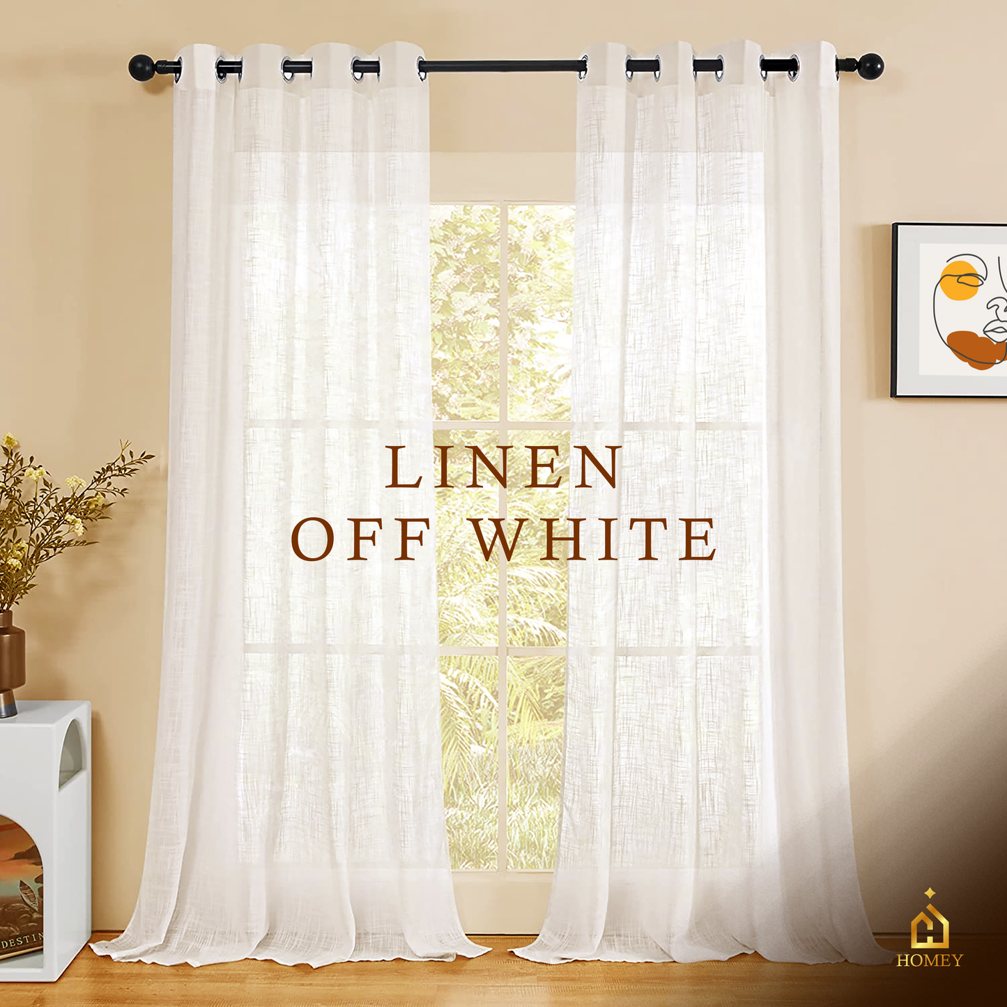 Homey Curtains: Linen Collection
