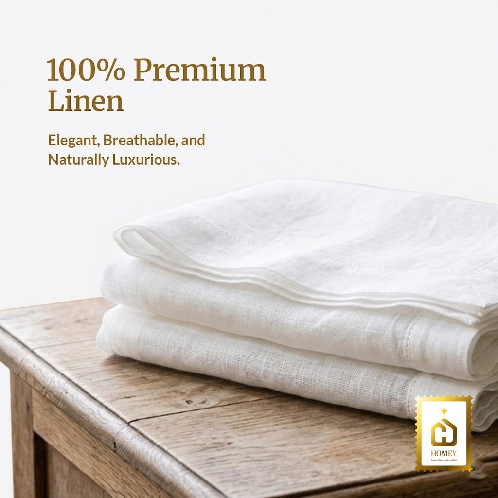 Homey Curtains: Linen Collection