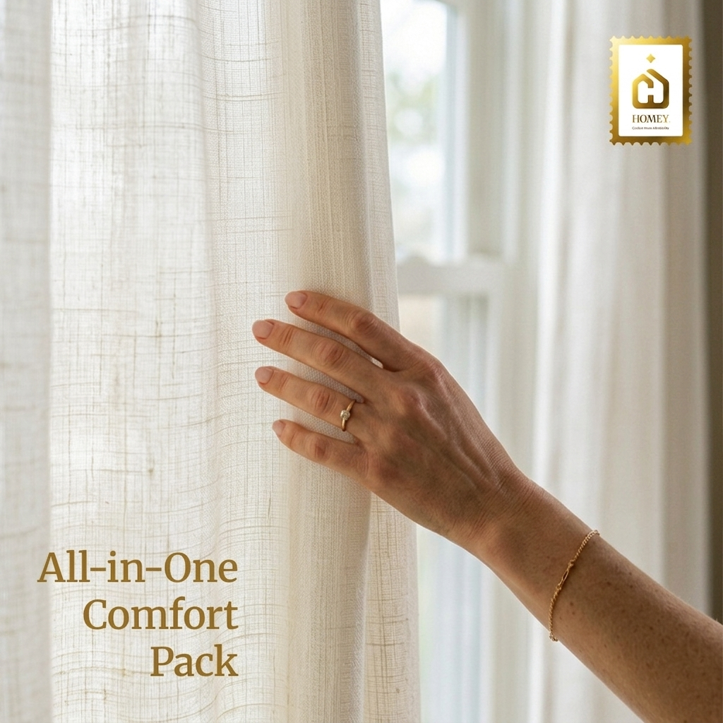 Homey Curtains: Linen Collection
