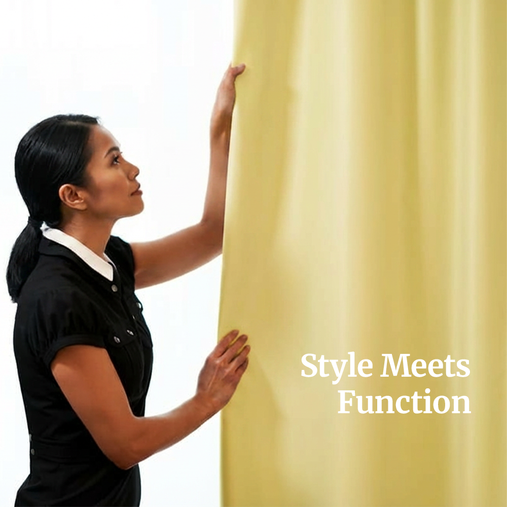 Homey Black-out Curtains - Light Colors Collection