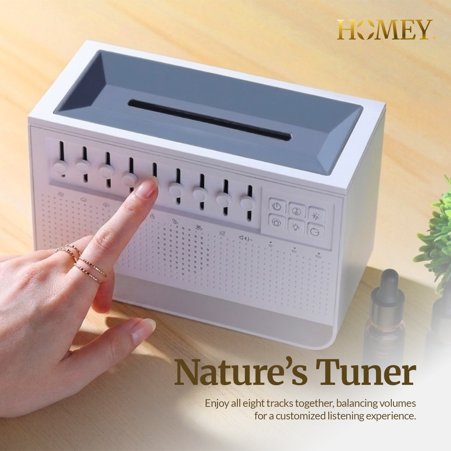 Homey Calmspace - White Noise & Aroma Diffuser