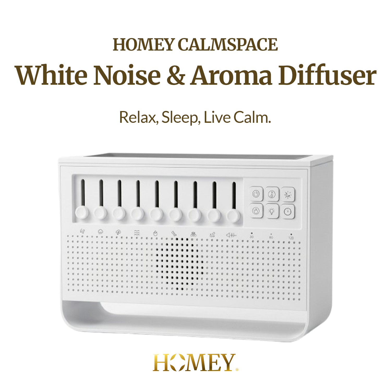 Homey Calmspace - White Noise & Aroma Diffuser