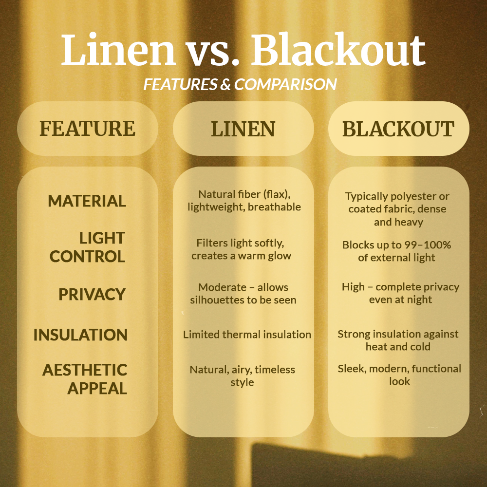 Homey Black-out Curtains - Light Colors Collection