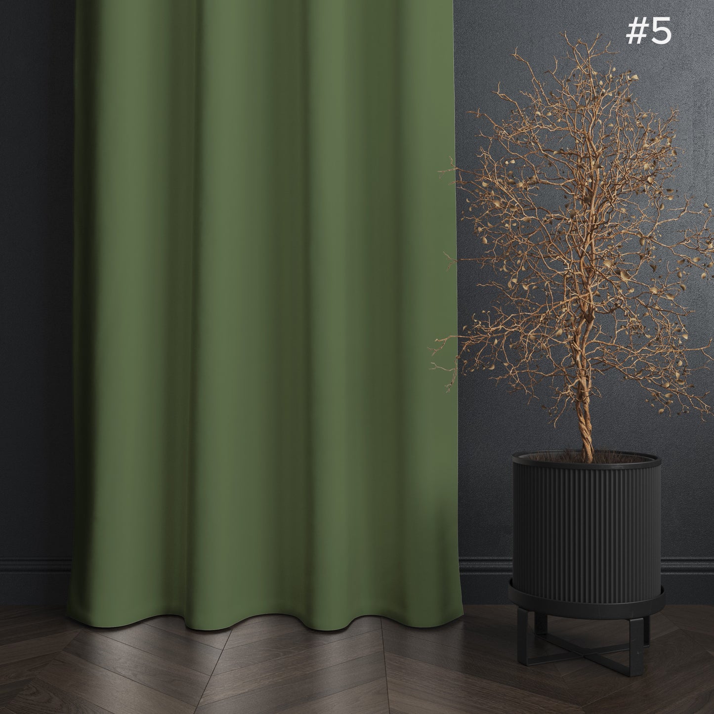 Homey Black-out Curtains - Dark Colors Collection
