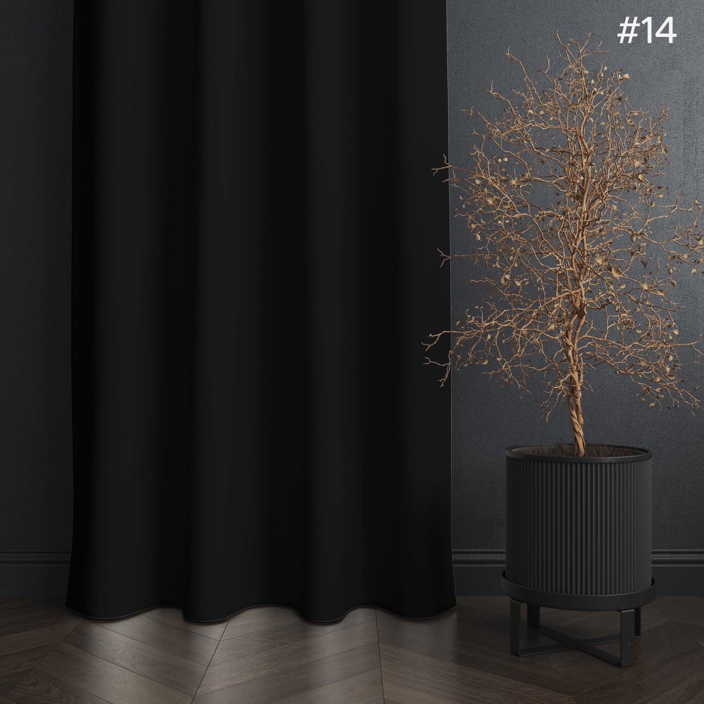 Homey Black-out Curtains - Dark Colors Collection