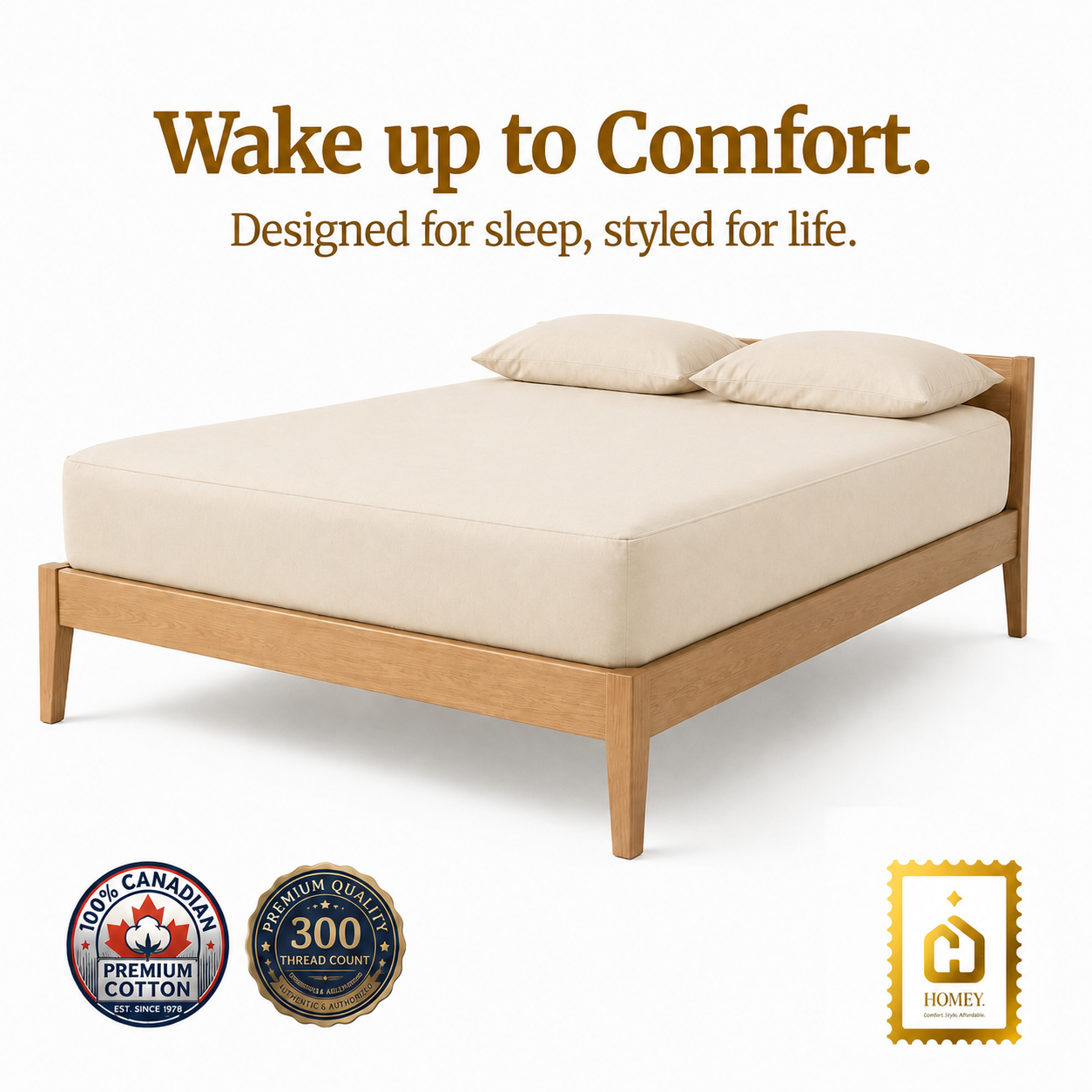 Homey Bedsheet: Thick Mattress