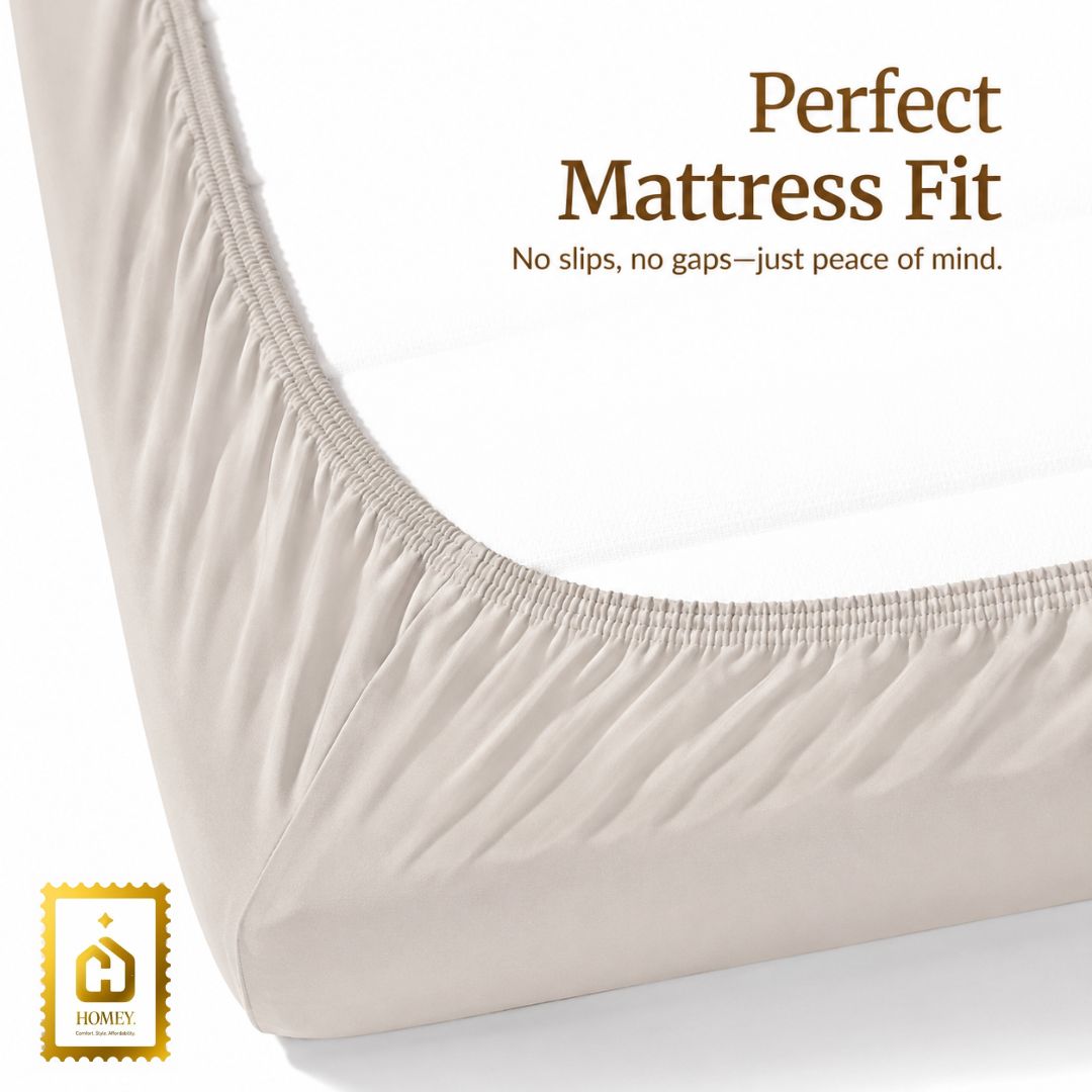 Homey Bedsheet: Thick Mattress