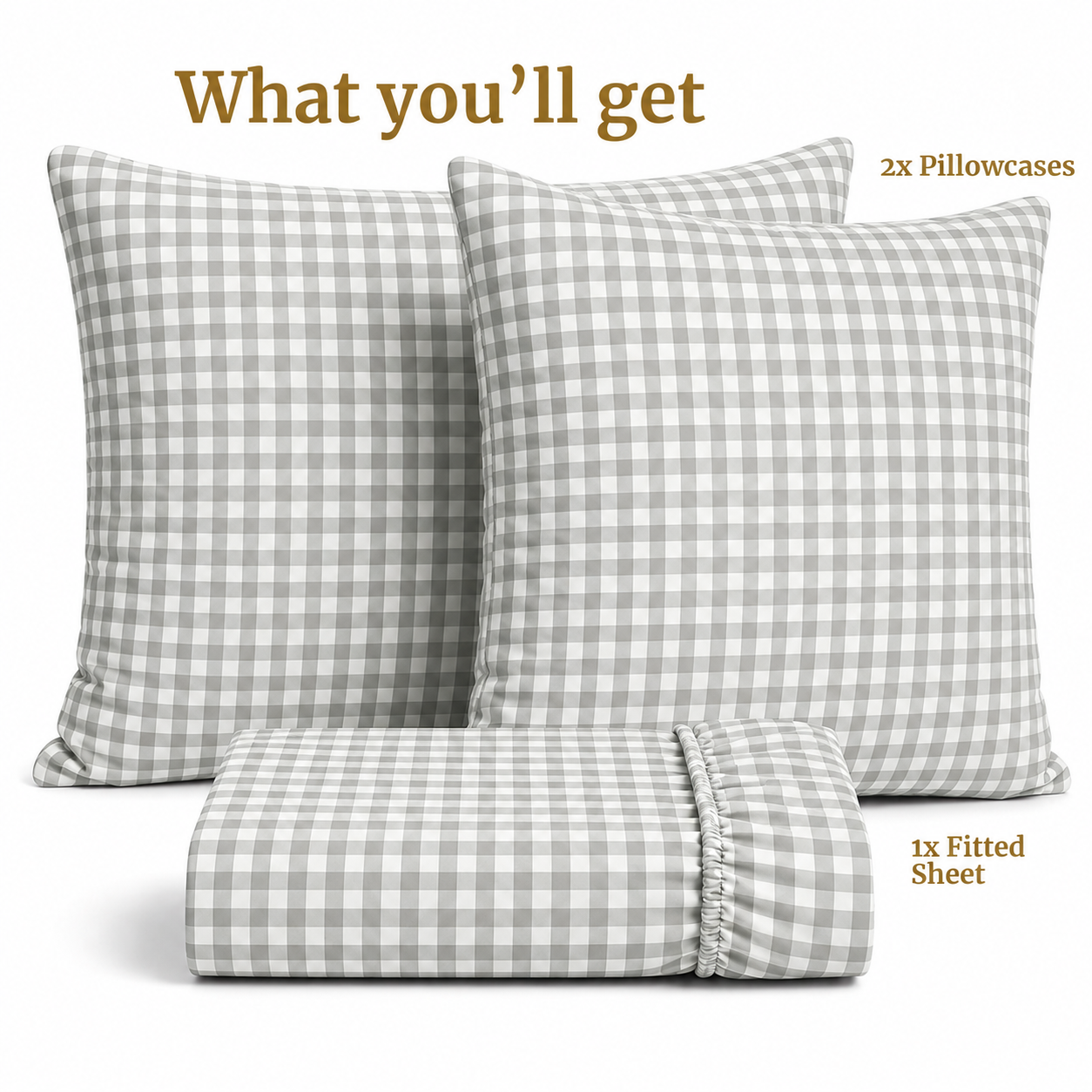 Homey Bedsheet (Korean Checkered Collection)