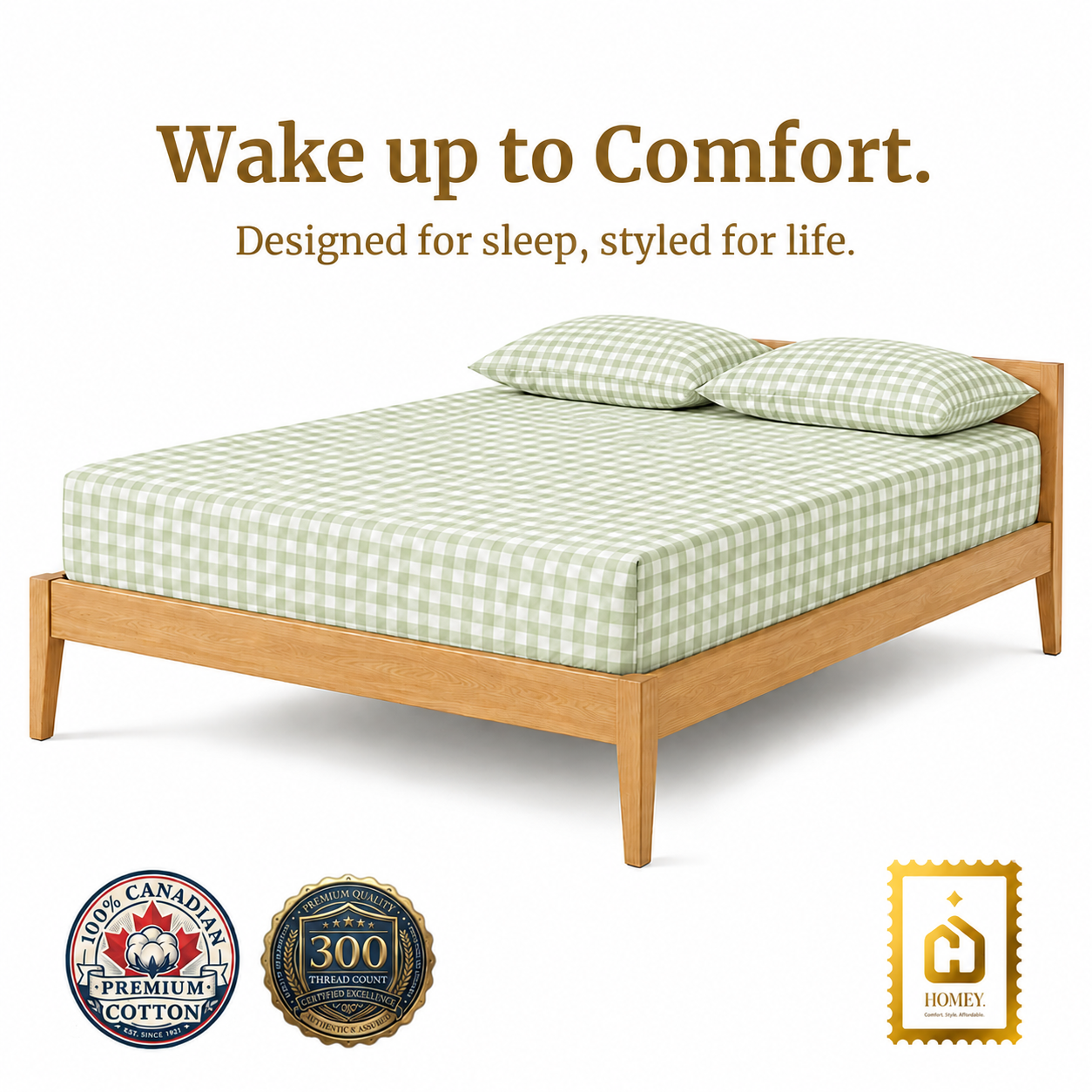 Homey Bedsheet (Korean Checkered Collection)