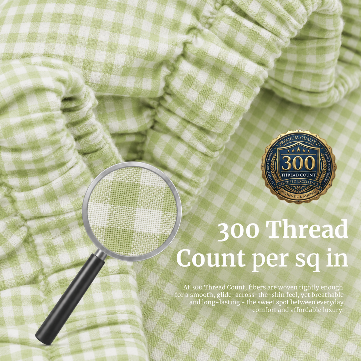 Homey Bedsheet (Korean Checkered Collection)