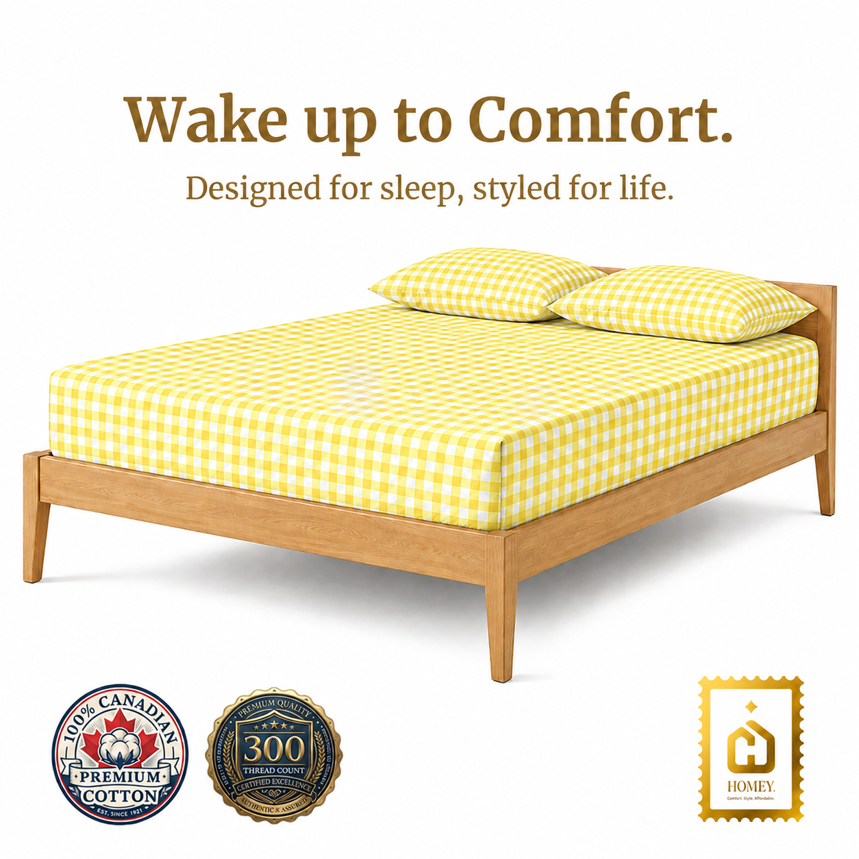 Homey Bedsheet (Korean Checkered Collection)