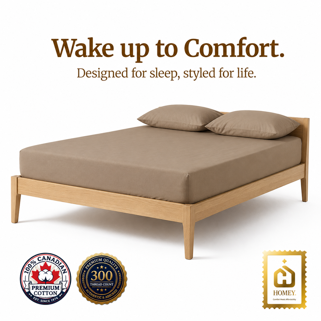Homey Bedsheet: Thick Mattress