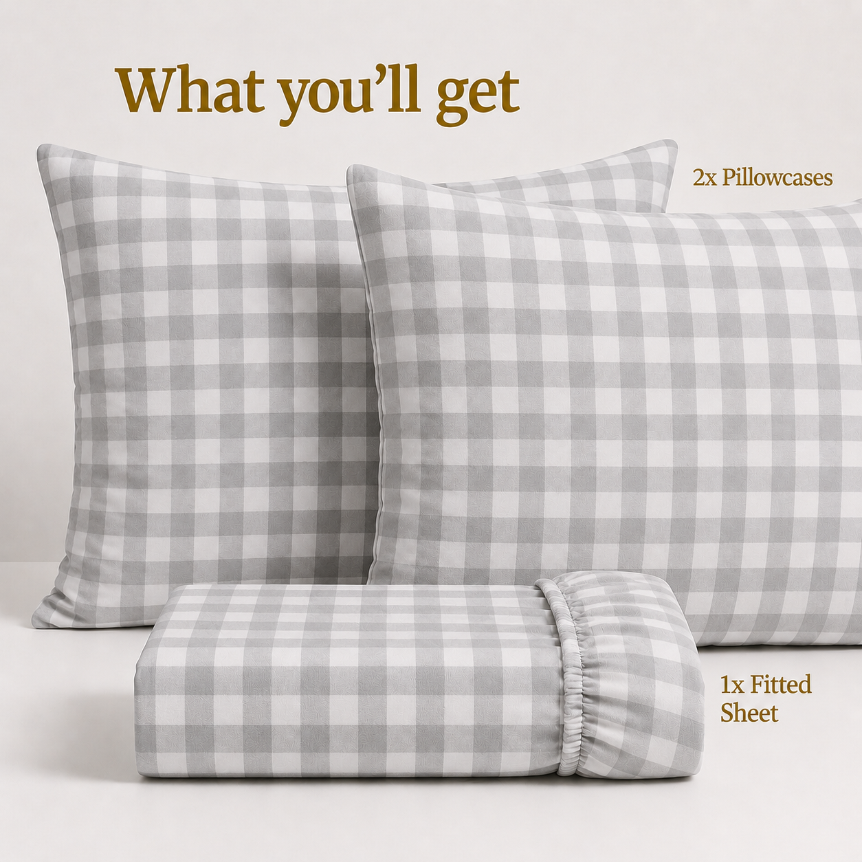 Homey Bedsheet (Korean Checkered Collection)