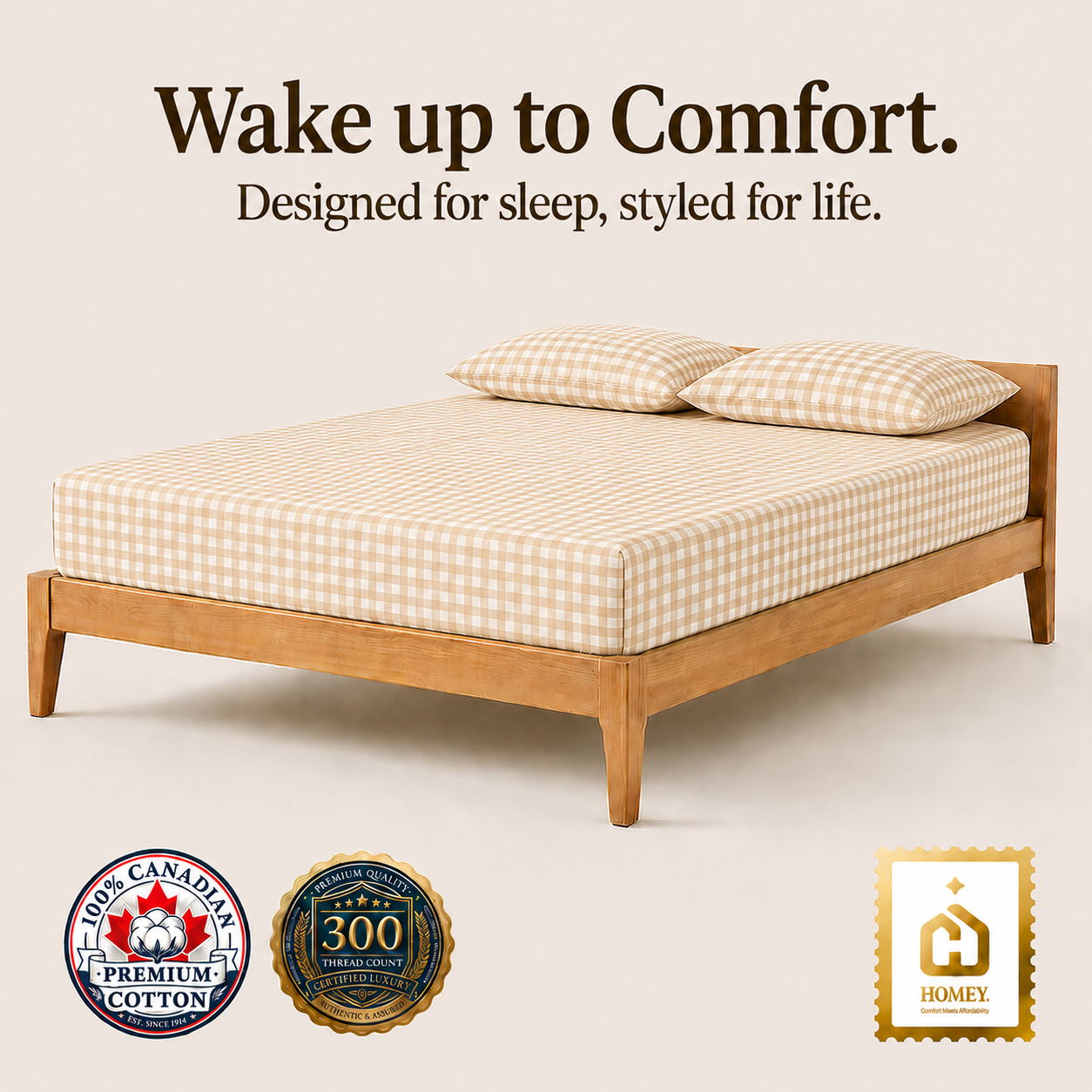 Homey Bedsheet (Korean Checkered Collection)