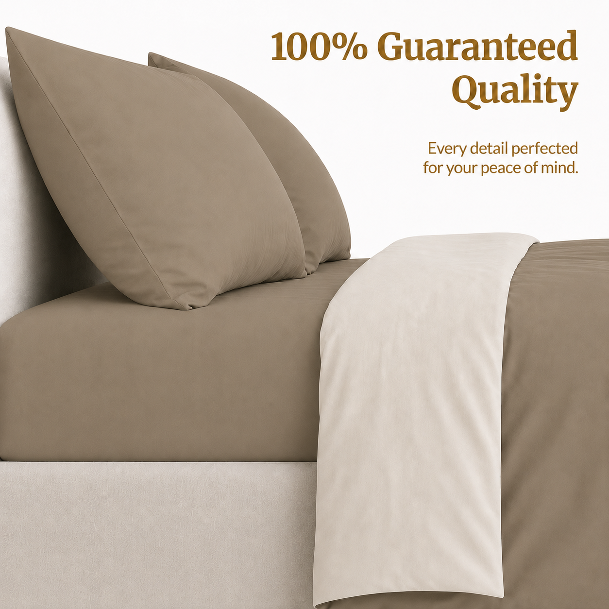 Homey CloudHug 4-in-1 Hotel Set – Dual-Tone Duvet, Bedsheet & Pillowcases