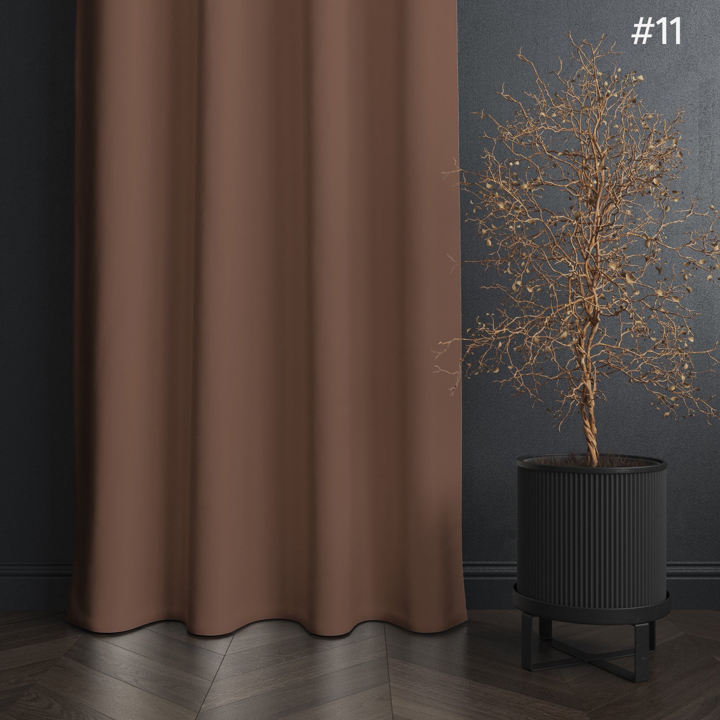 Homey Black-out Curtains - Dark Colors Collection