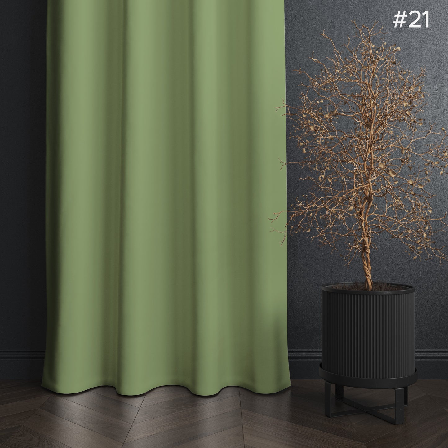 Homey Black-out Curtains - Dark Colors Collection