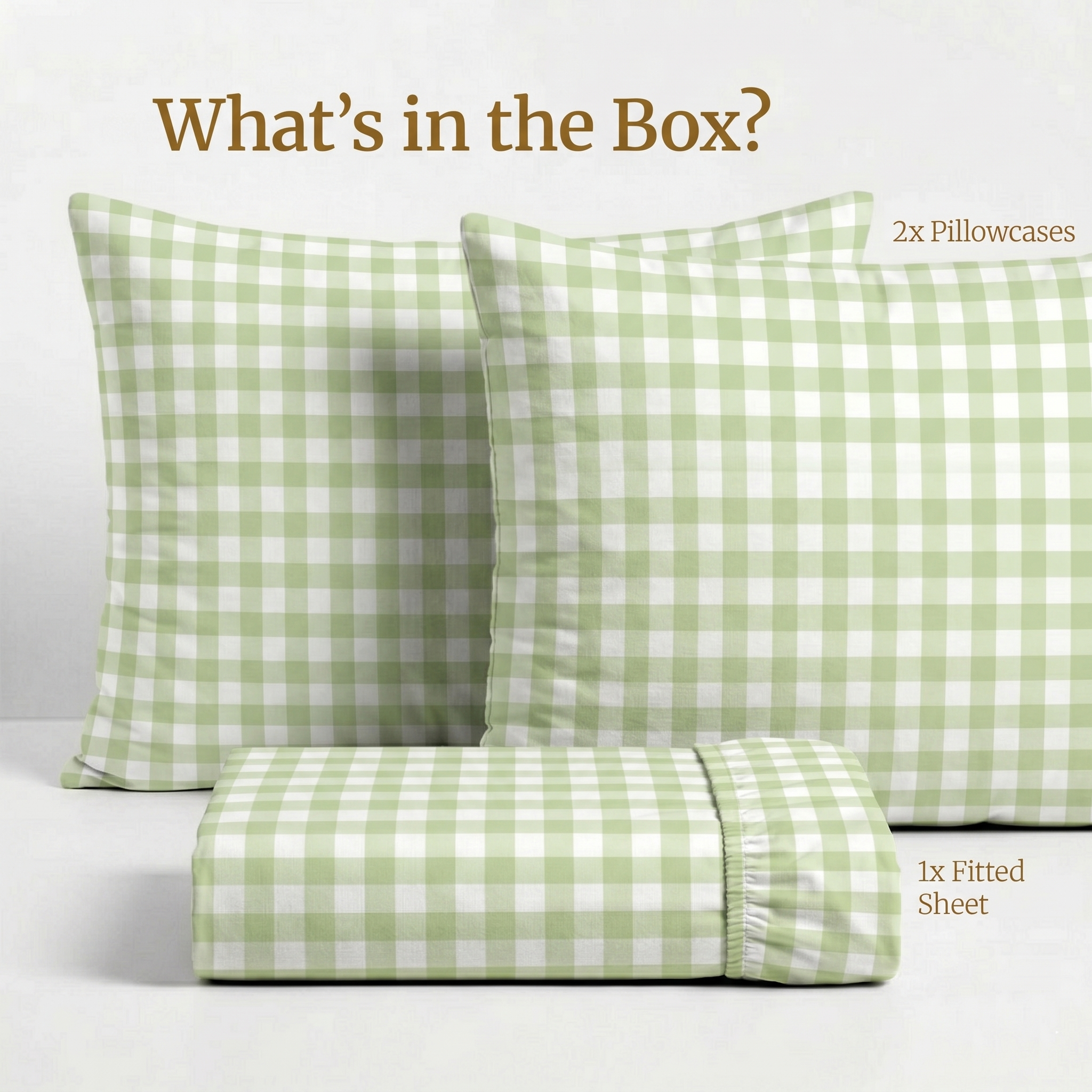 Homey Bedsheet (Korean Checkered Collection)