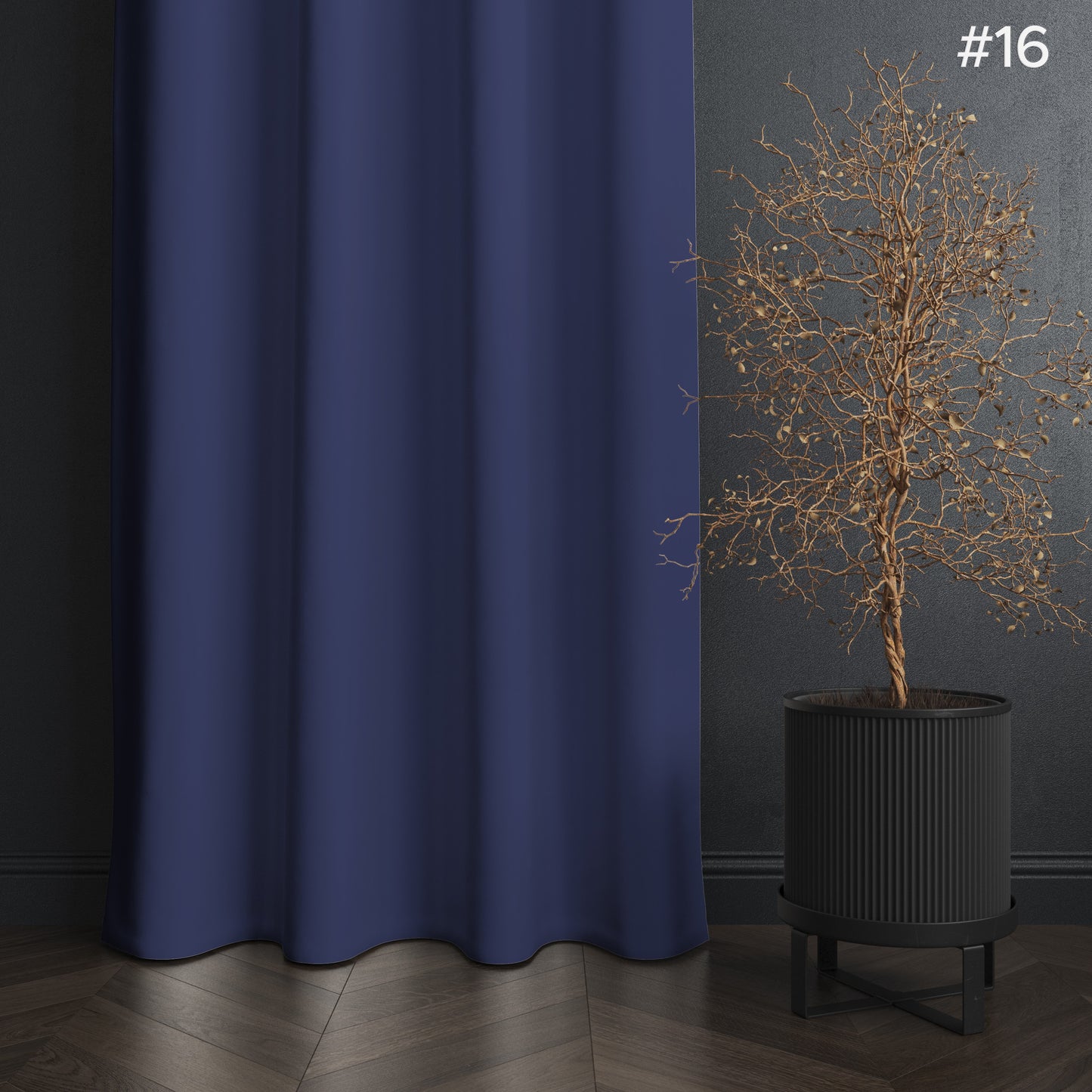 Homey Black-out Curtains - Dark Colors Collection