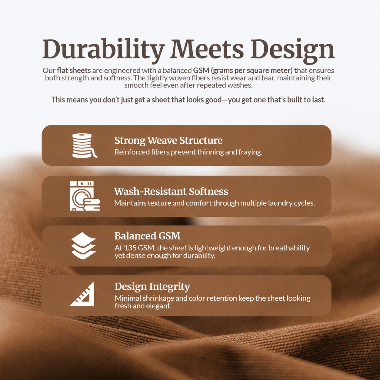 Homey Flatsheet/Kumot