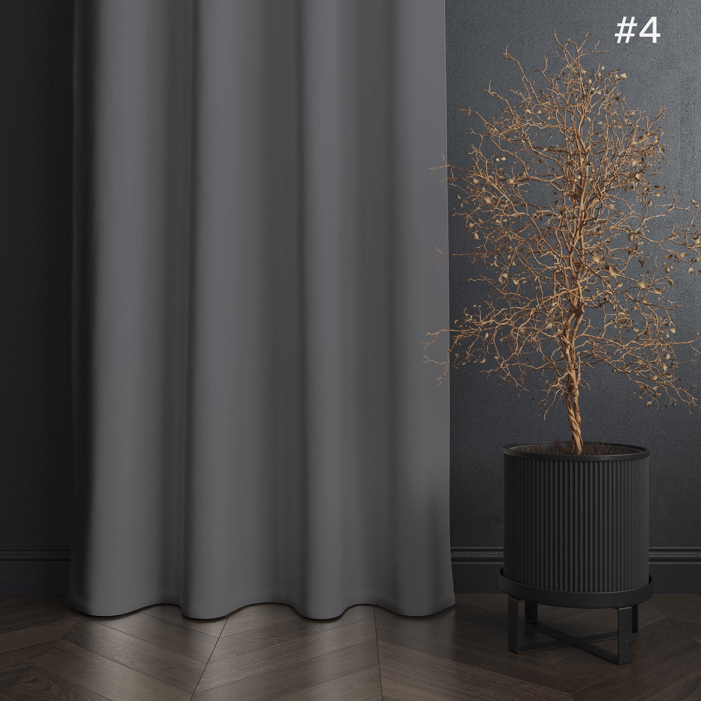 Homey Black-out Curtains - Dark Colors Collection