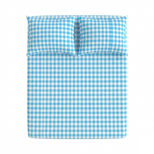Korean Checkered Blue