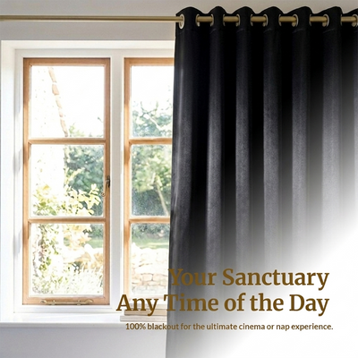 Homey Block Out Curtains