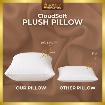 Premium 18x18 Throw Pillow – Homey CloudSoft Decorative Pillow for Sofa, Bed & Lounge