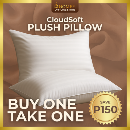 Homey Cloud Soft Pillow 18x28 – Hotel-Quality Ultra Soft Microfiber Pillow | Hypoallergenic & Fluffy for Family Use