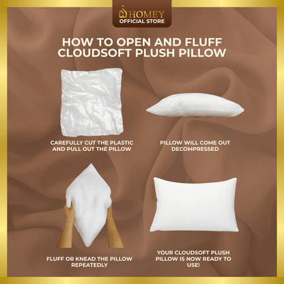 Premium 18x18 Throw Pillow – Homey CloudSoft Decorative Pillow for Sofa, Bed & Lounge