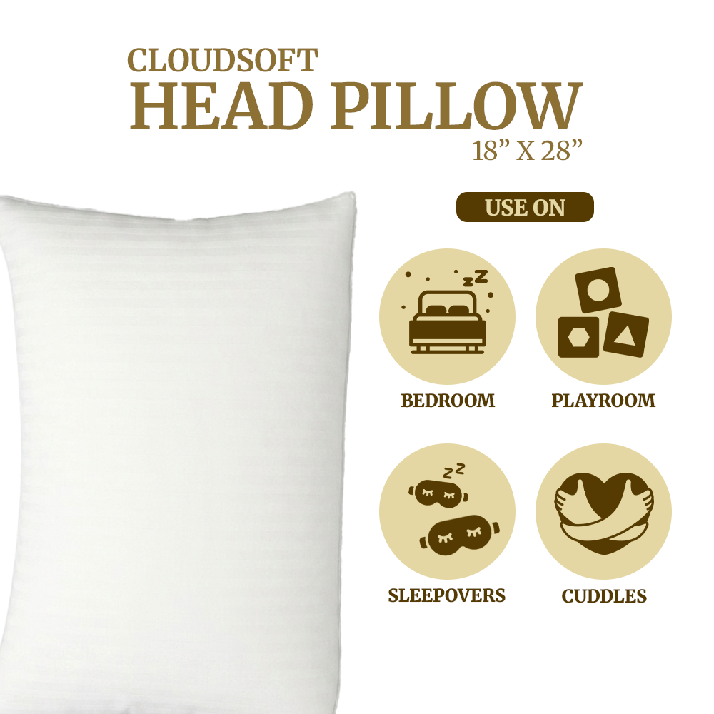Homey Cloud Soft Hotel-Quality Microfiber Pillow | Ultra Soft & Hypoallergenic