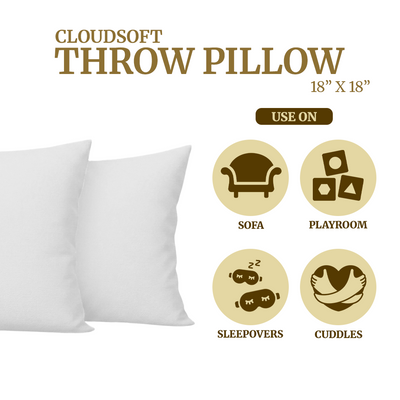 Homey Cloud Soft Hotel-Quality Microfiber Pillow | Ultra Soft & Hypoallergenic