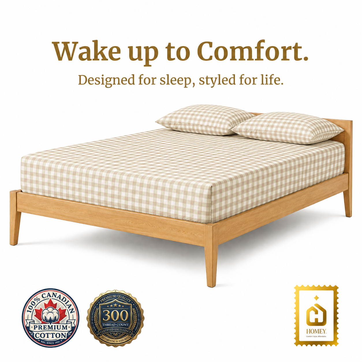Homey Bedsheet (Korean Checkered Collection)