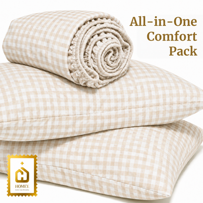 Homey Bedsheet (Korean Checkered Collection)
