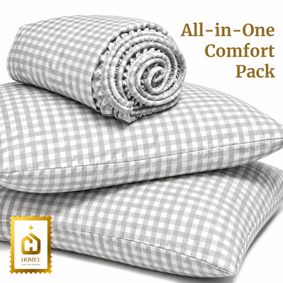 Homey Bedsheet (Korean Checkered Collection)