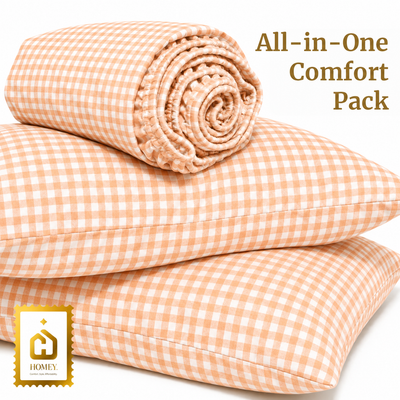 Homey Bedsheet (Korean Checkered Collection)