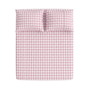 Korean Checkered Pink