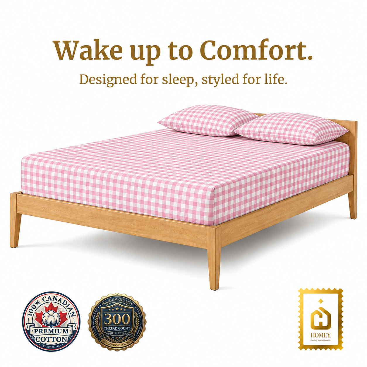 Homey Bedsheet (Korean Checkered Collection)