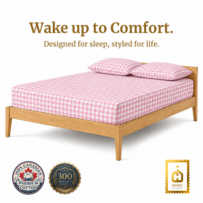 Homey Bedsheet (Korean Checkered Collection)