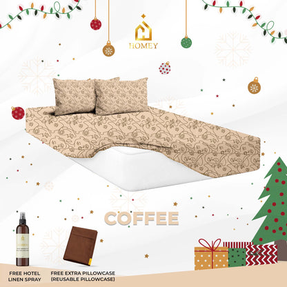 Homey Bedsheet: Full Double Size (54in x 75in)