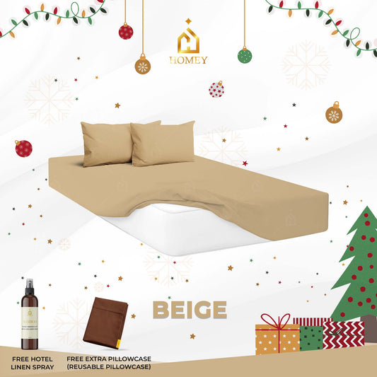 Homey Bedsheet: Single Size (36in x 75in)