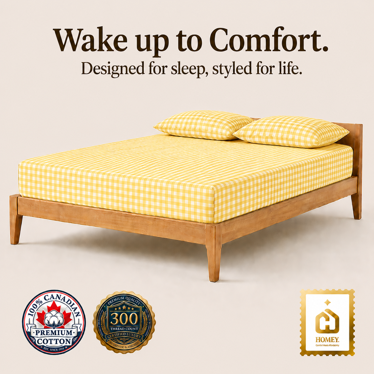 Homey Bedsheet (Korean Checkered Collection)