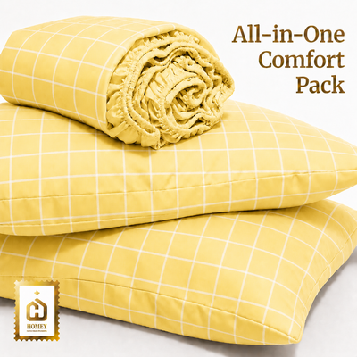 Homey Bedsheet (Korean Checkered Collection)