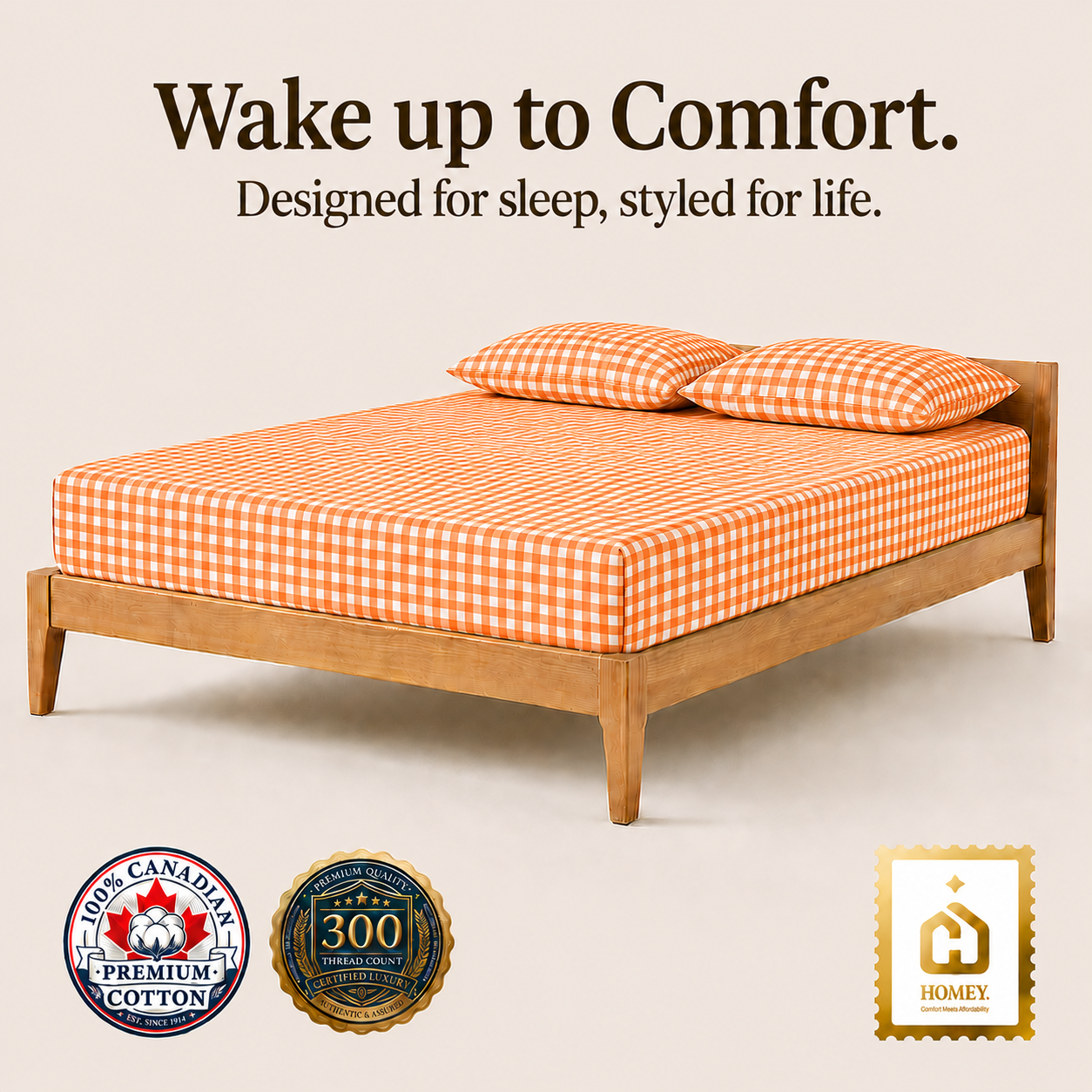 Homey Bedsheet (Korean Checkered Collection)