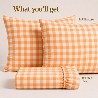 Homey Bedsheet (Korean Checkered Collection)