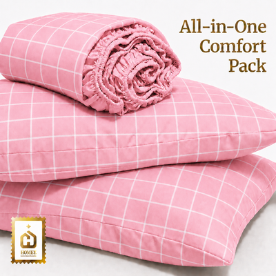 Homey Bedsheet (Korean Checkered Collection)