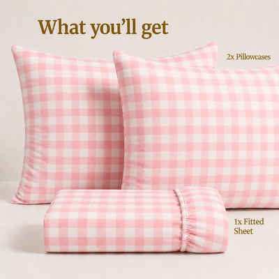 Homey Bedsheet (Korean Checkered Collection)
