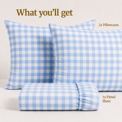 Homey Bedsheet (Korean Checkered Collection)