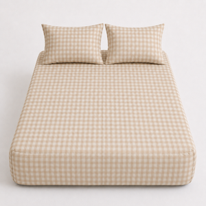 Checkered Beige