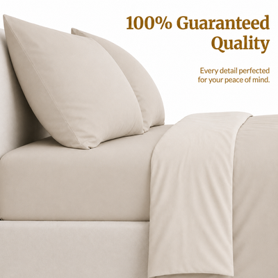 Homey CloudHug 4-in-1 Hotel Set – Dual-Tone Duvet, Bedsheet & Pillowcases
